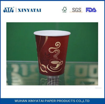 Çin Sıcak içecekler 10oz Özelleştirilmiş Tek PE Kaplama Kağıt Adyabatik Tek Bardaklar Tedarikçi