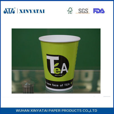 Çin Sıcak İçecek Kahve veya çay 6 oz, Kağıt Espresso Kupaları için logo Baskılı Kağıt Kahve Fincanları Tedarikçi