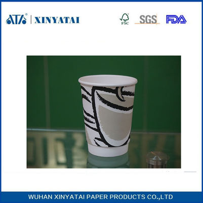 Çin 16 oz Isı - Kapaklar ile Özel Kağıt Kahve Fincanları Hot Cup yalıtımlı Tedarikçi