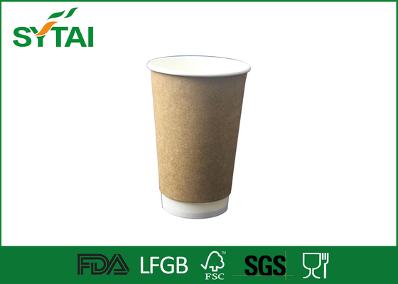 Çin Kraft Çift Duvar Kağıdı Biyolojik Ayrışır Kahve Fincanları Isı Yalıtımı Ofset Baskı Tedarikçi