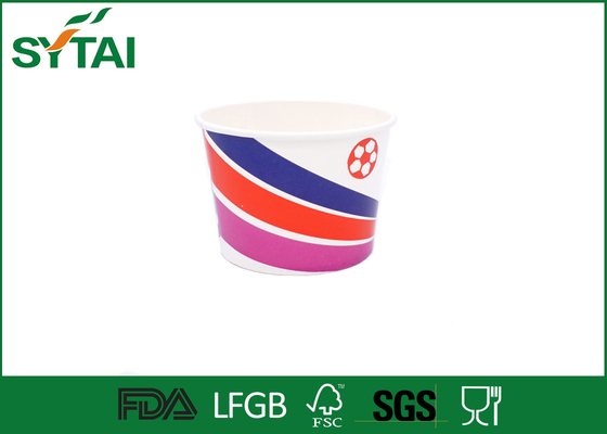 Çin 32OZ Renkli Kağıt Dondurma Bardakları Çift PE Kaplı Tebrik Kullanımı Tedarikçi