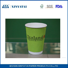 Çin Özel dalgalanma duvar kağıt bardak sıcak içecekler veya soğuk içecekler, tek kullanımlık çay bardak İZOLELİ Fabrika