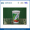Soğuk içecek için Biodegradable Özelleştirilmiş Kağıt Bardaklar 8oz Tek Kahve Fincanları Tedarikçi