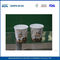 Mini Logo Özel Baskılı Kağıt Kahve Fincanları Tek Duvar Kupası / Kağıt Tek Çay Bardağı Tedarikçi