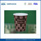Flexo baskı özelleştirilmiş Logo tek duvar kağıdı 7 oz 210 ml kağıt çay bardak su bardağı Tedarikçi