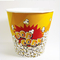 Yağlı ve su geçirmez kağıt Popcorn Konteynerler 64oz Popcorn Kepçe Tedarikçi