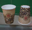 Baskı Tek Costa Baskılı Kağıt Kahve Fincanları PS Düz Kahve Kapakları Tedarikçi