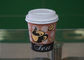 OEM Food Grade 10oz Kağıt Kupası Takeaway Kahve Fincanları Ve Kapaklar Tedarikçi