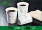 Sağlıklı Sıcak İçecek PLA Kağıt Bardak, Kapaklı Kahve Kapları, Basit Tasarım Tedarikçi