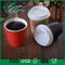 Yaratıcı Kabartma Logo Dalgalanma Kağıt Bardak, Sıcak Tek Kullanımlı Kahve Kupaları Özel tasarım Tedarikçi